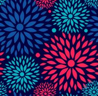 Seamless ornamental floral pattern