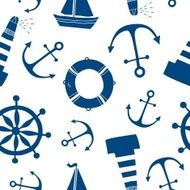 Sea seamless background N8