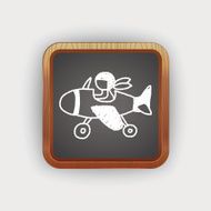 doodle airplane N24