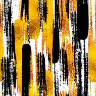 Seamless trendy blog background textures with hand drawn gold an N8