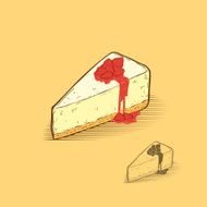 strawberry cheese cake