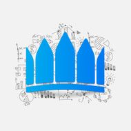 Drawing business formulas crown N32