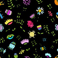 Abstract floral pattern for your design N2