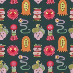 Monsters pattern N5
