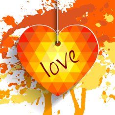 Template for Valentine`s Day N10