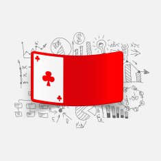 Drawing business formulas playing card N9