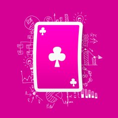 Drawing business formulas playing card N10