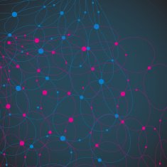 abstract color line technology background