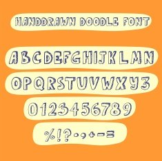 Handdrawn Doodle Set