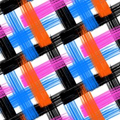Vector seamless bold plaid pattern N7