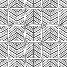 Seamless black and white abstract decorative pattern N3