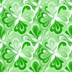 Vector doodle hand drawn seamless floral pattern N21