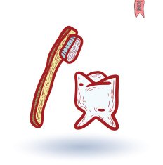 Tooth vector illustration N2