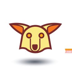 dog icon - illustration N61