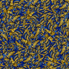 Abstract seamless ornamental pattern