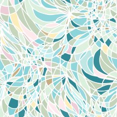 Seamless wave hand-drawn pattern N56