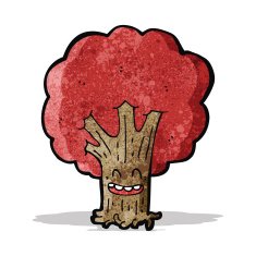 tree cartoon character N25