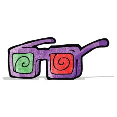 cartoon x ray glasses N4