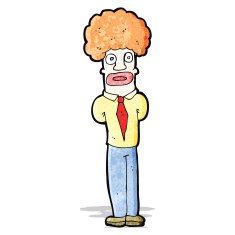 cartoon ginger man N6