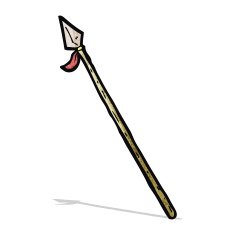 Cartoon Spear N11