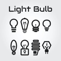 Light bulb icons N2