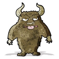Cartoon Minotaur N5