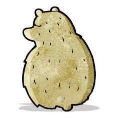 Cartoon Bear N165