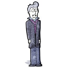 Cartoon Vampire N257