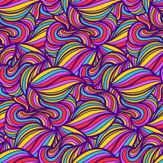Abstract seamless ornament pattern