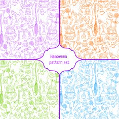 Halloween Pattern Background N9