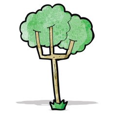 Cartoon Tree N275