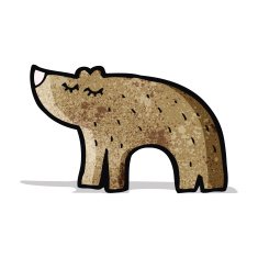 Cartoon Bear N171