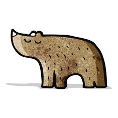 Cartoon Bear N172