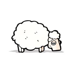 Cartoon Sheep N61