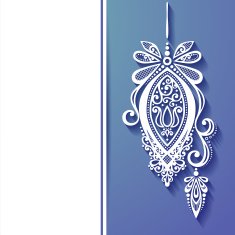 Vector Christmas Greeting Card N10