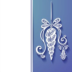 Vector Christmas Greeting Card N11