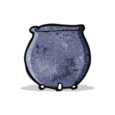 cartoon magic cauldron N11