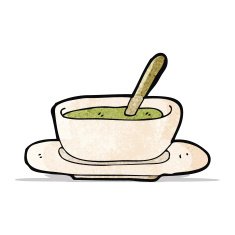 Cartoon Soup Bowl N15