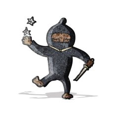 Cartoon Ninja N39