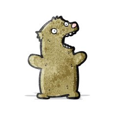Cartoon Bear N179