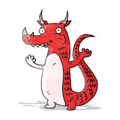Cartoon Dragon N50