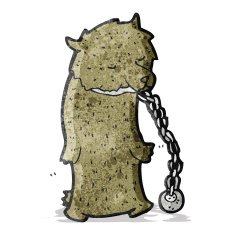 cartoon dancing bear in chains N2