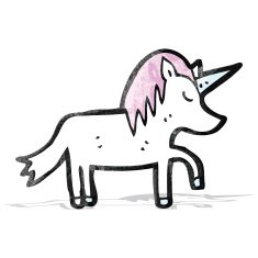 Cartoon Unicorn N77