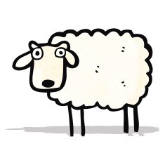 Cartoon Sheep N62
