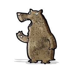 Cartoon Bear N188