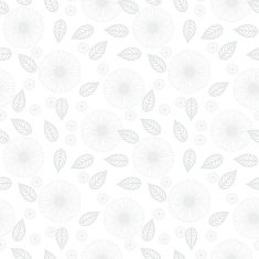 White floral texture in vintage style N2
