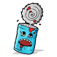 Cartoon Tin Can N9