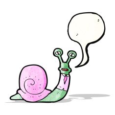 Cartoon Snail N155