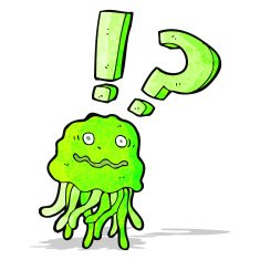 crazy cartoon jellyfish N2