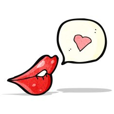 sexy cartoon lips N23